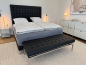 Preview: Highback leather bed on stainless steel base pure Quality.